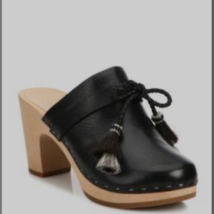 **New*** Loeffler Randall Hadley Horse Hair Tassel Clogs
